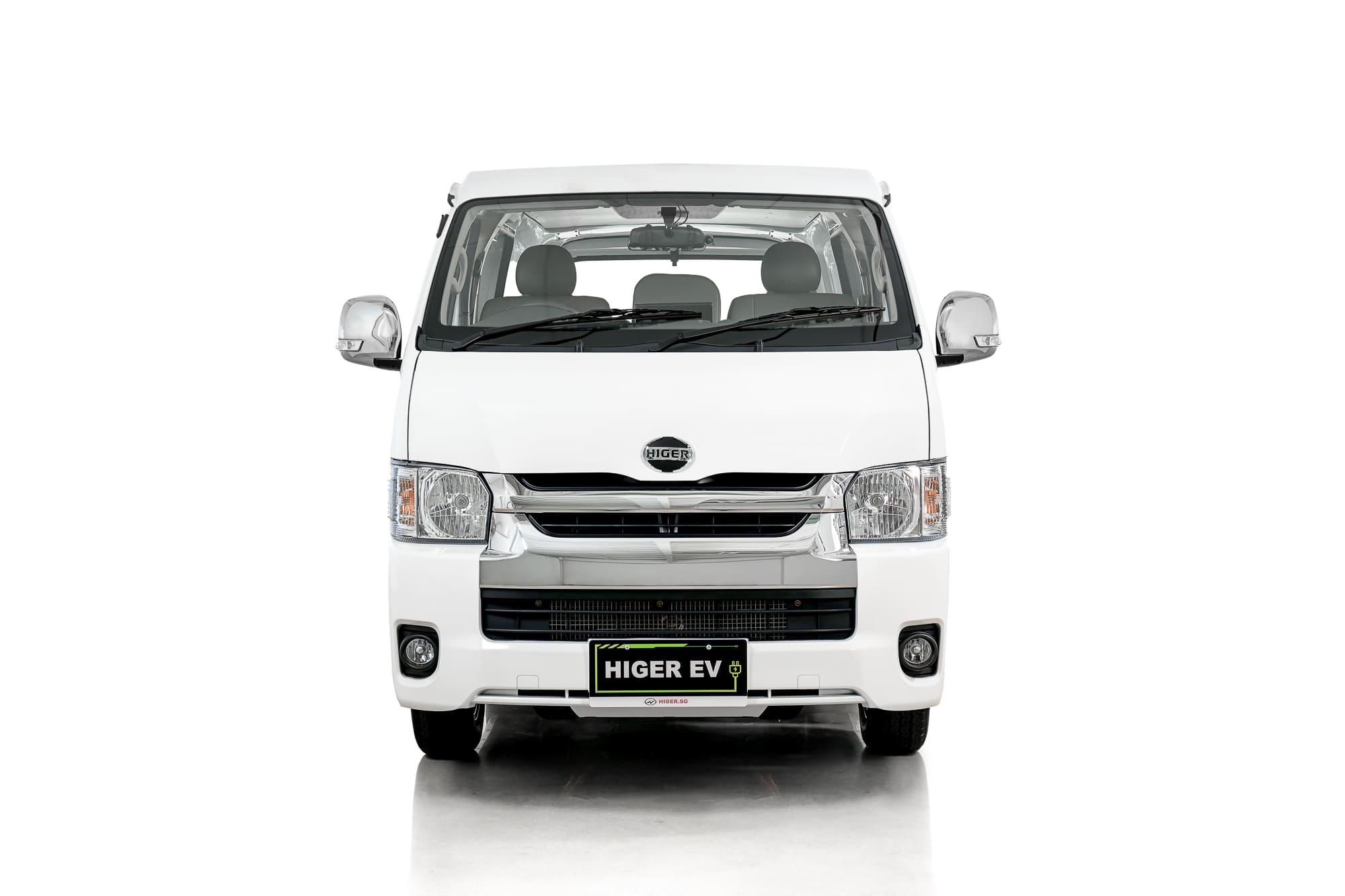 Higer EV H5F Cargo Van front view