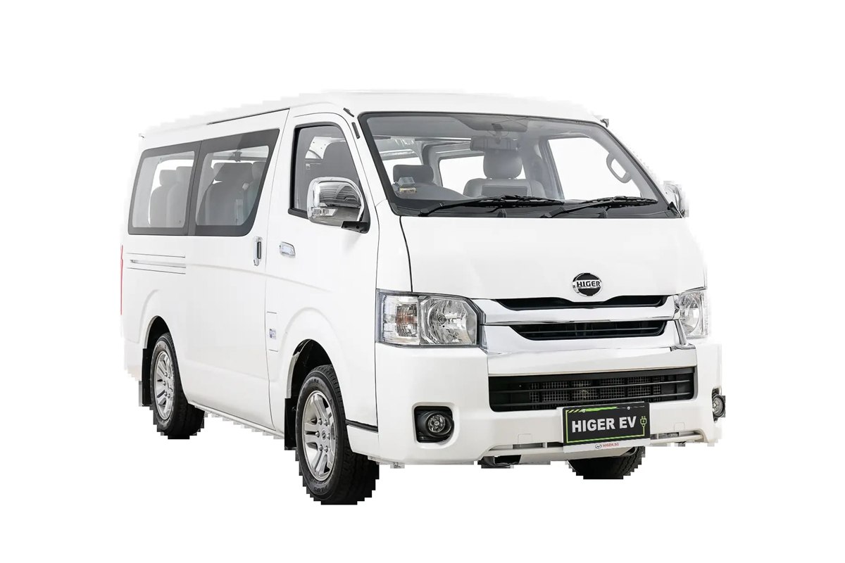 Higer EV H5F Mini Bus front view