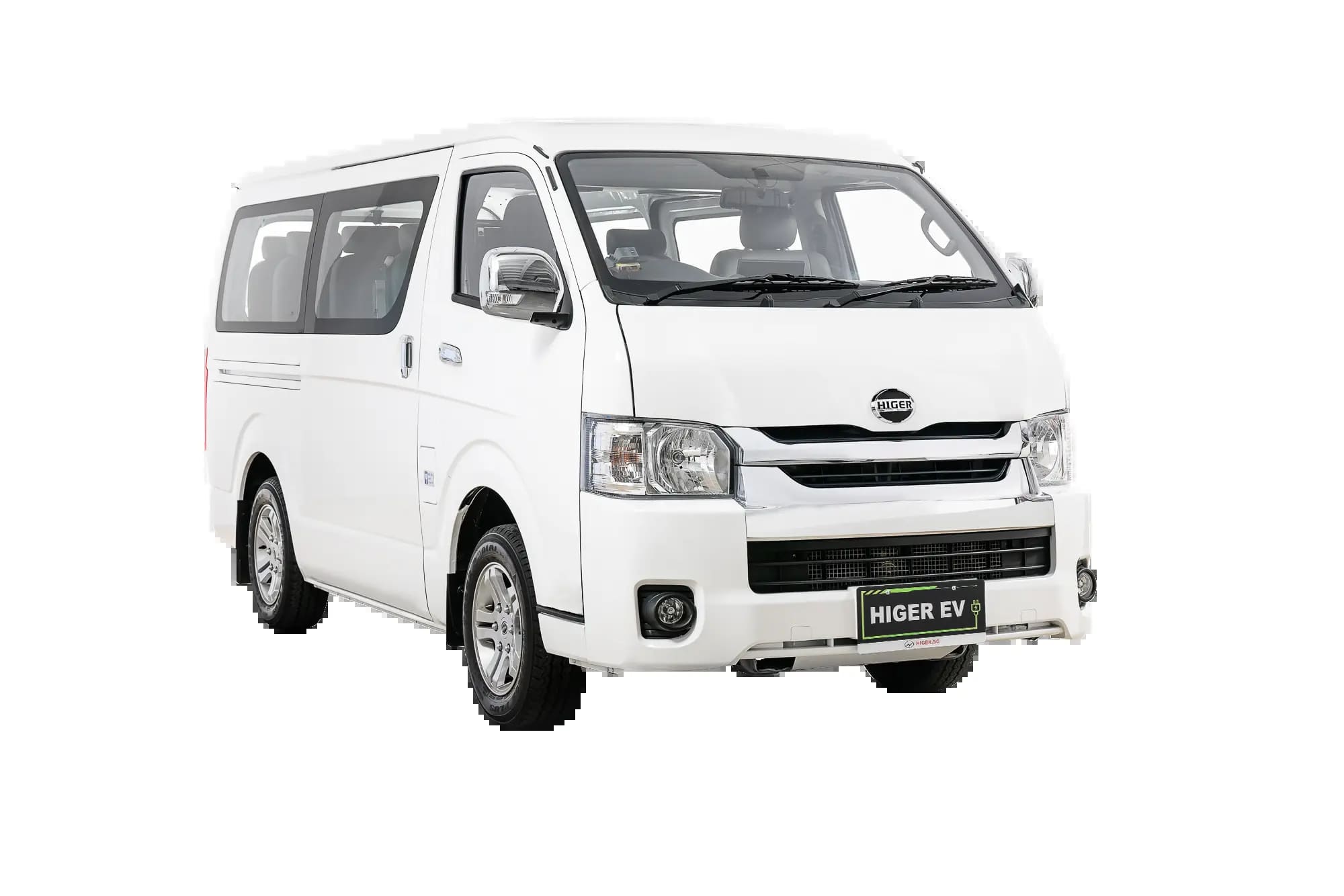 Higer EV H5F Mini Bus front view