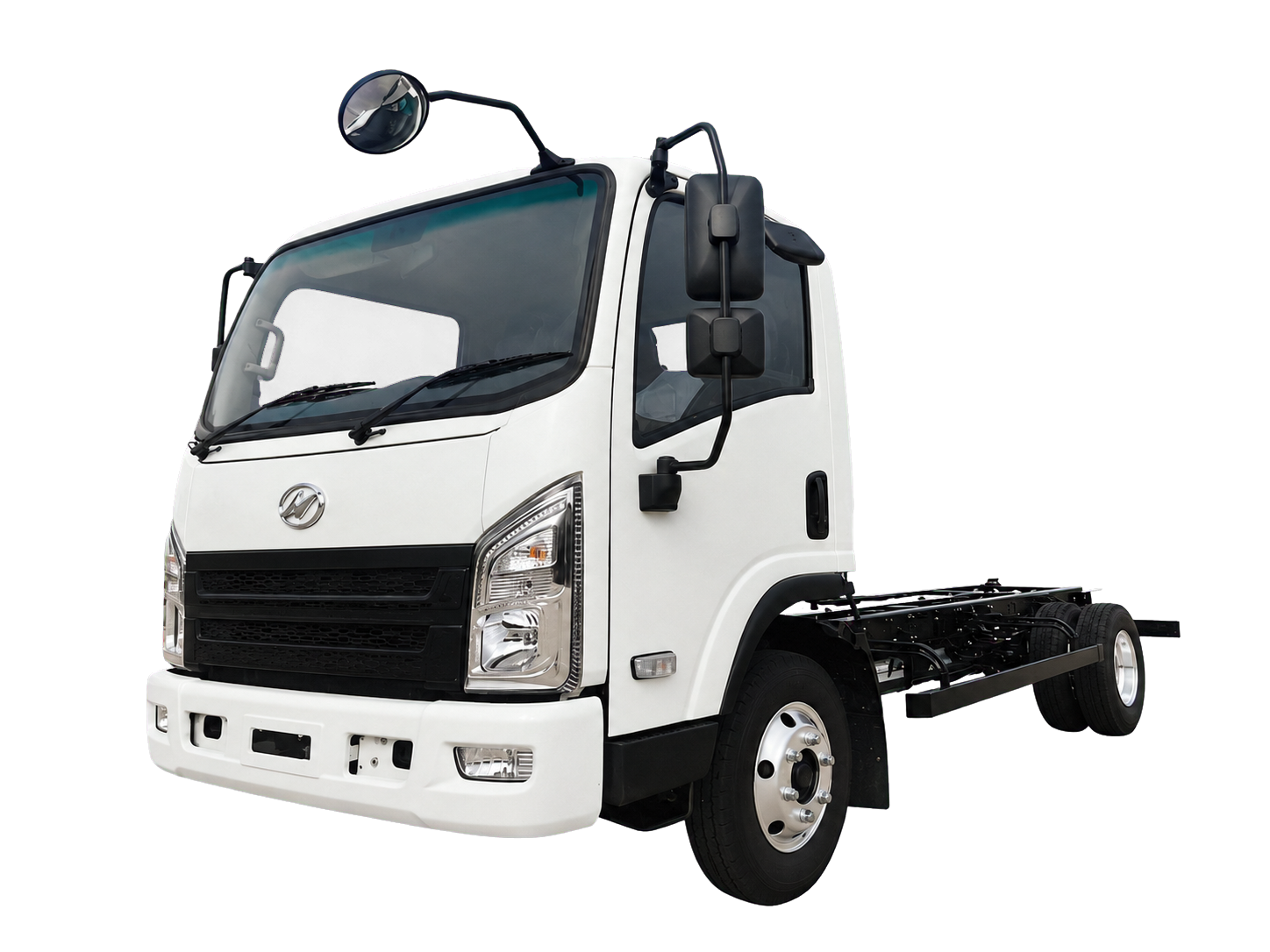 Higer EV H6T cab and chassis without a body fitted
